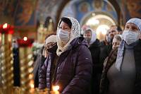 Архиерейское богослужение в Богоявленском соборе Ногинска